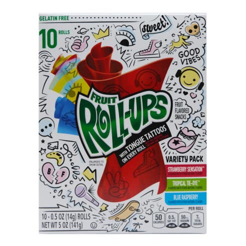Betty Crocker Fruit Roll-Ups Variety 141g - Available at Alosra Online Supermarket