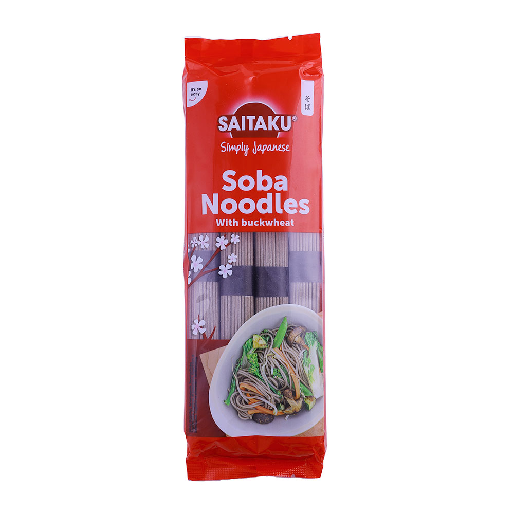 Saitaku Soba Noodles 300g - Available at Alosra Online Supermarket