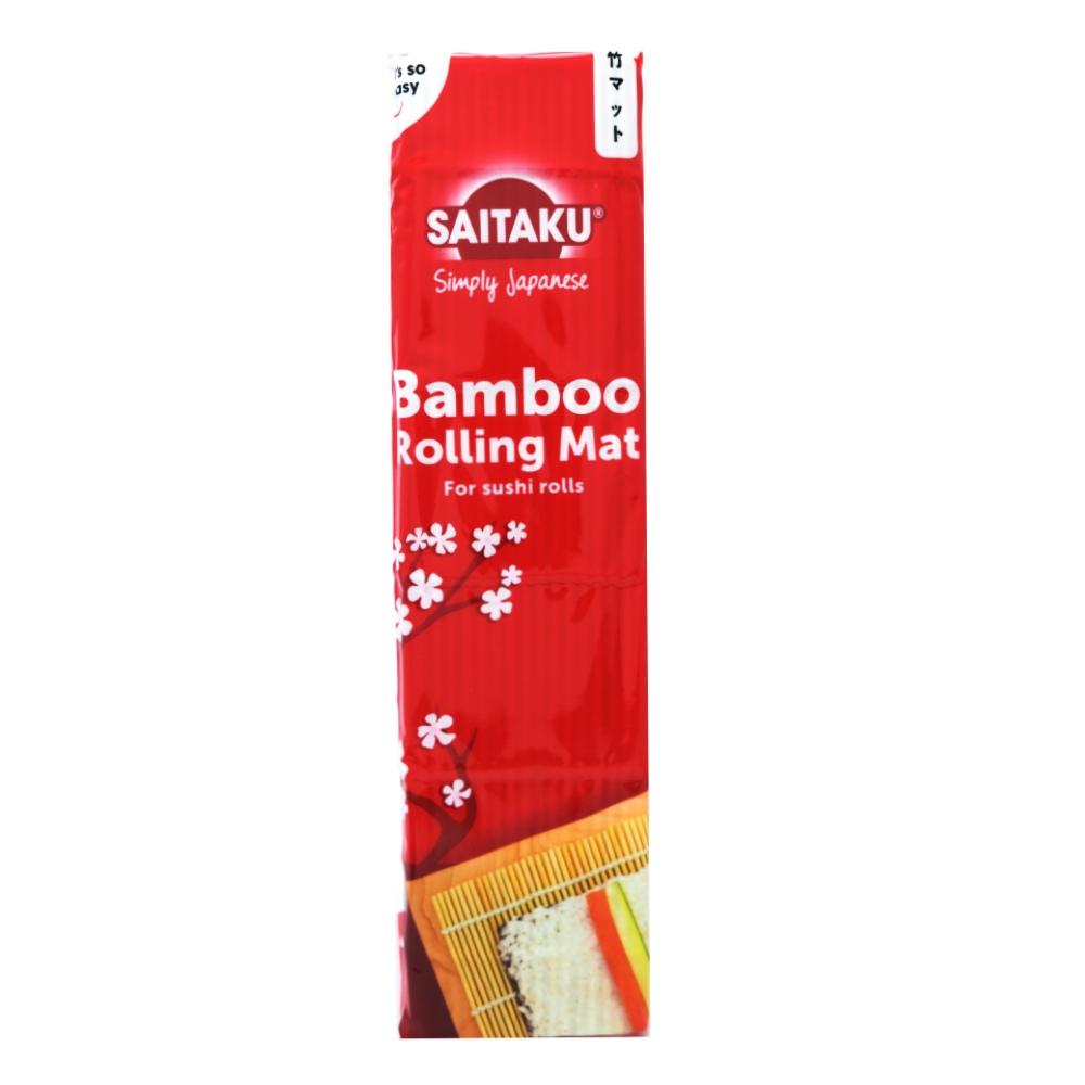 Saitaku Bamboo Rolling Mat For Sushi [20 Pieces] - Available at Alosra Online Supermarket