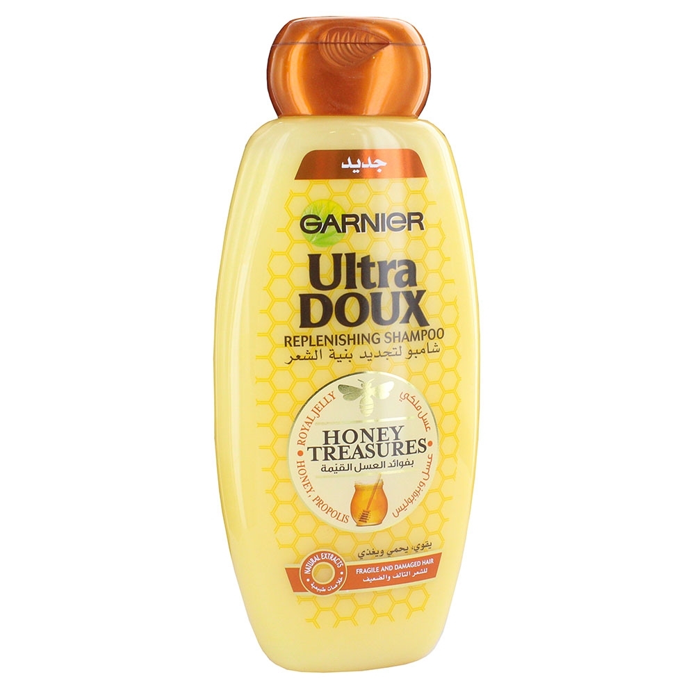 Garnier Ultra Doux Honey Treasures Shampoo 400ml - Available at Alosra Online Supermarket