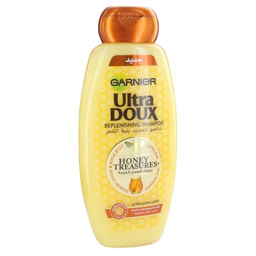 Garnier Ultra Doux Honey Treasures Shampoo 400ml - Available at Alosra Online Supermarket