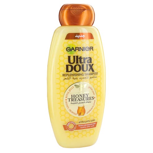 Garnier Ultra Doux Honey Treasures Shampoo 400ml - Available at Alosra Online Supermarket