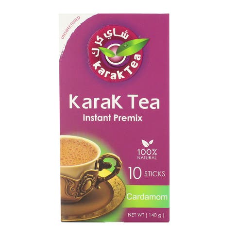 Karak Tea Unsweetened Cardamom Tea 14g [10 Pack] - Available at Alosra Online Supermarket