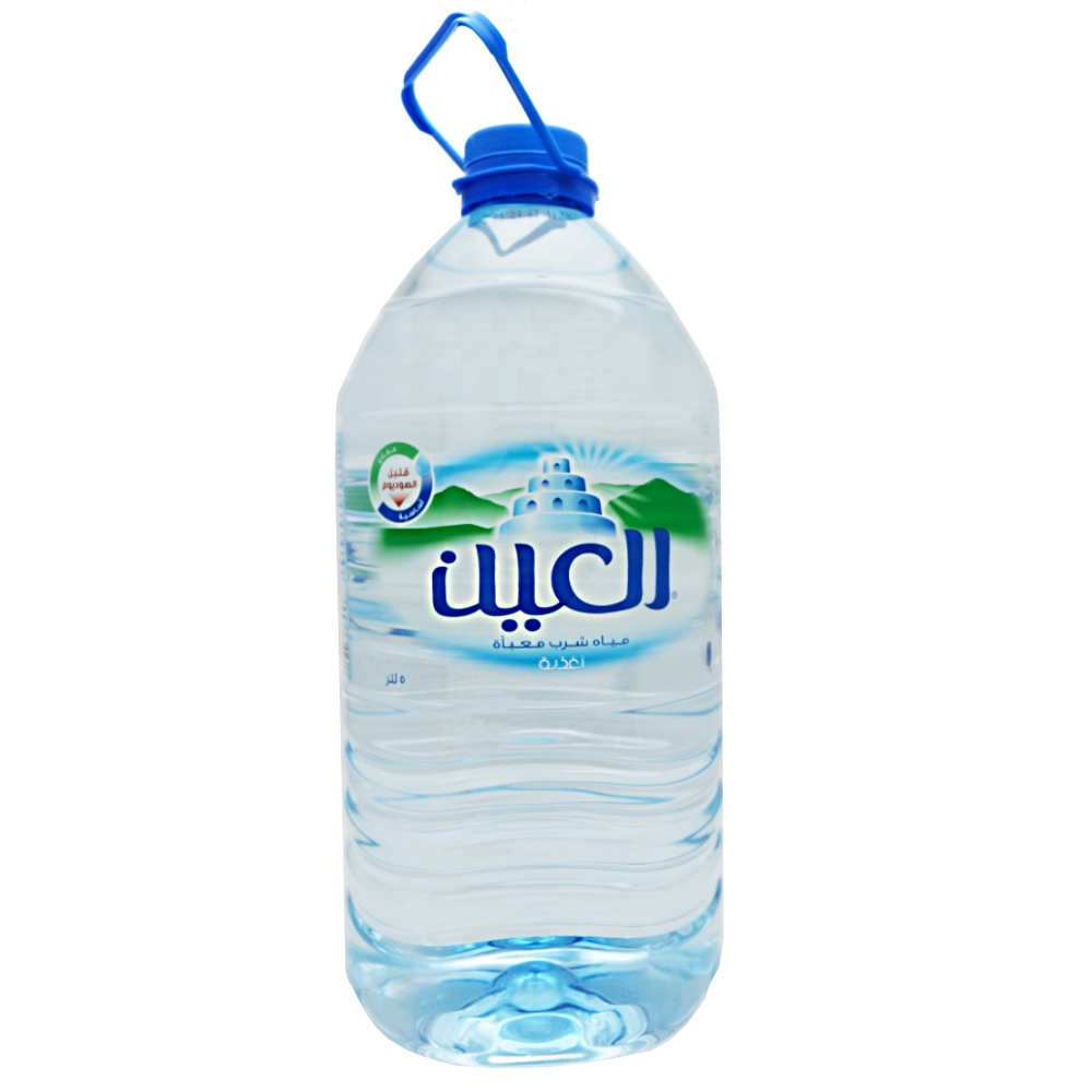 Al Ain Natural Drinking Water 5L back image