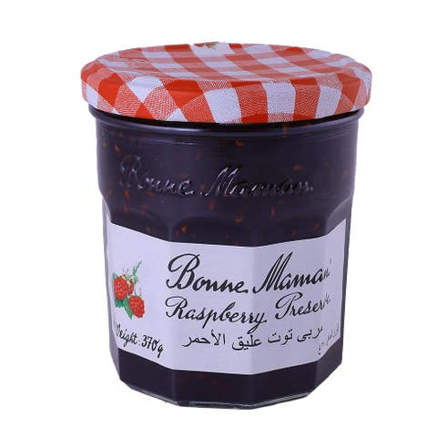 Bonne Maman Raspberry Preserve 370g - Available at Alosra Online Supermarket