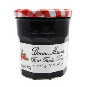 Bonne Maman Four Fruits Preserve 370g - Available at Alosra Online Supermarket