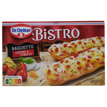 Dr. Oetker Bistro Cheese & Tomato Baguette 250g - Available at Alosra Online Supermarket