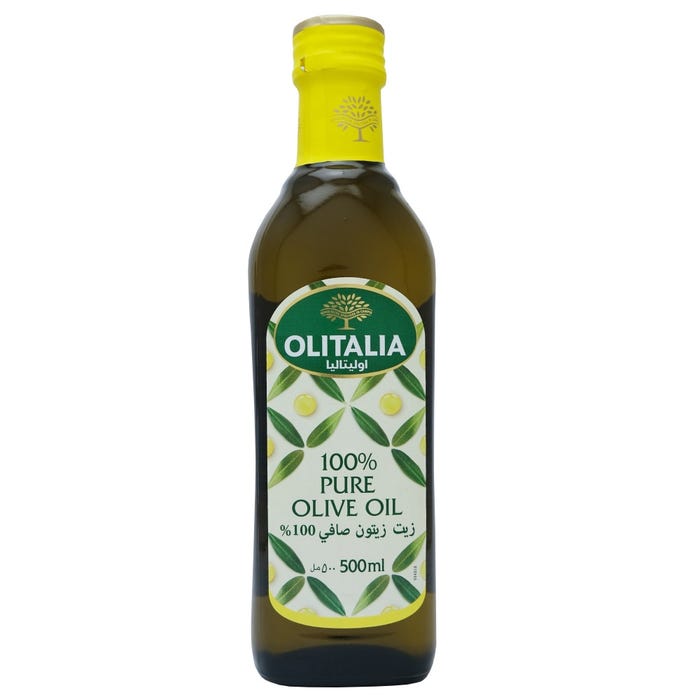 Olitalia 100% Pure Olive Oil 500ml - Available at Alosra Online Supermarket