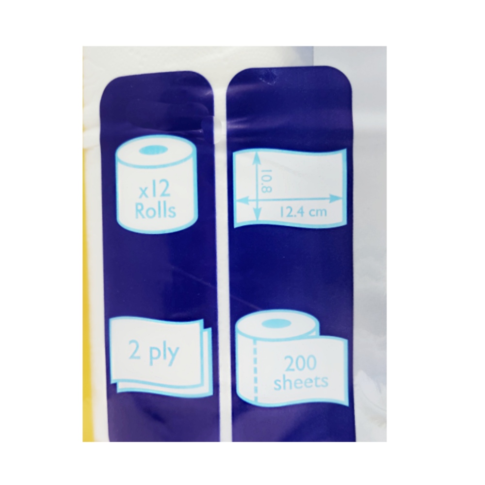 Sanita Club Extra Soft Toilet Rolls [8+2 Free] back image