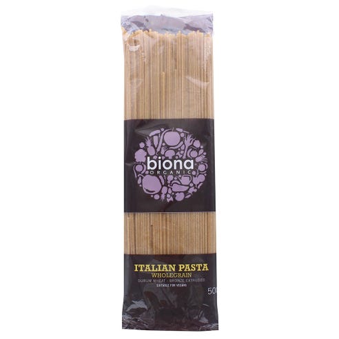 Biona Organic Whole Wheat Italian Pasta 500g - Available at Alosra Online Supermarket