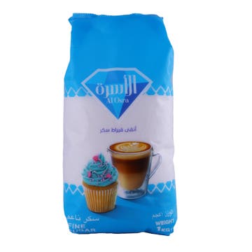 Al Osra Fine White Sugar 1Kg 