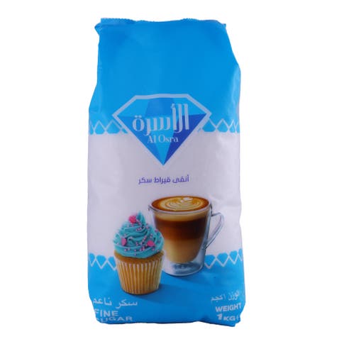 Al Osra Fine White Sugar 1Kg 