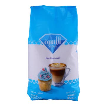 Al Osra Fine White Sugar 2Kg 