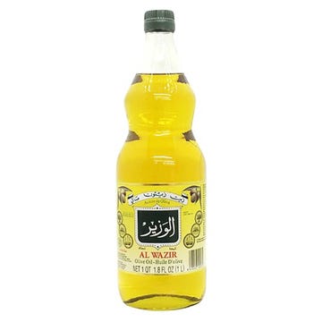 Al Wazir Extra Light Olive Oil 1L - Available at Alosra Online Supermarket