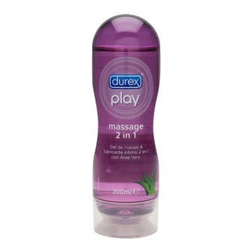 Durex Play 2 In 1 Aloe Vera Massage Gel 200ml - Available at Alosra Online Supermarket