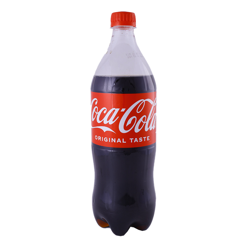 Coca-Cola Original Taste 1L - Available at Alosra Online Supermarket