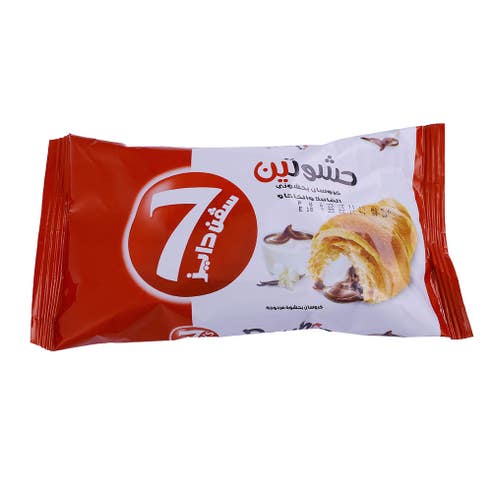 7 Days Croissant Vanilla And Chocolate 55g - Available at Alosra Online Supermarket
