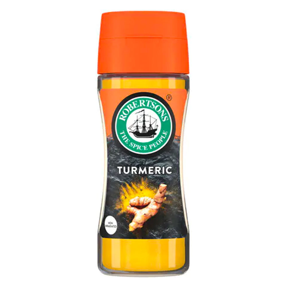 Robertsons Spices Turmeric Bottle 58g - Available at Alosra Online Supermarket