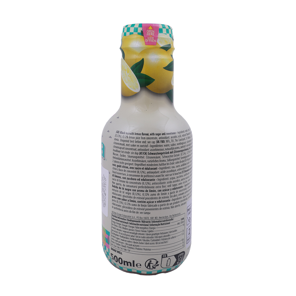 Arizona Iced Tea With Lemon Flavour 500ml back image
