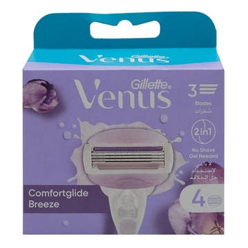 Gillette Venus Breeze Comfortglide Cart 4's