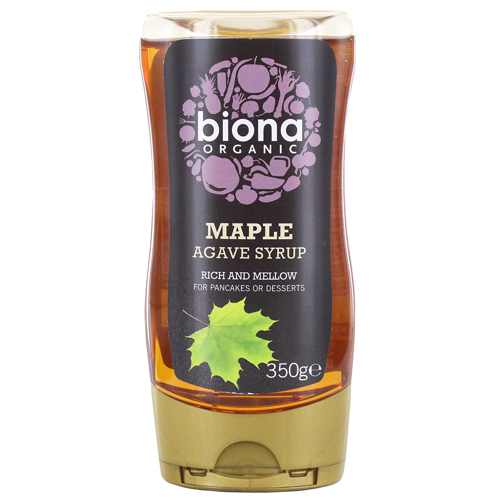 Biona Organic Maple Agave Syrup 350g - Available at Alosra Online Supermarket