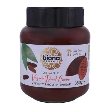 Biona Organic Dark Chocolate Spread 350g - Available at Alosra Online Supermarket