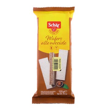 Schar Wafers Alle Nocciole Hazelnut Wafers 125g - Available at Alosra Online Supermarket