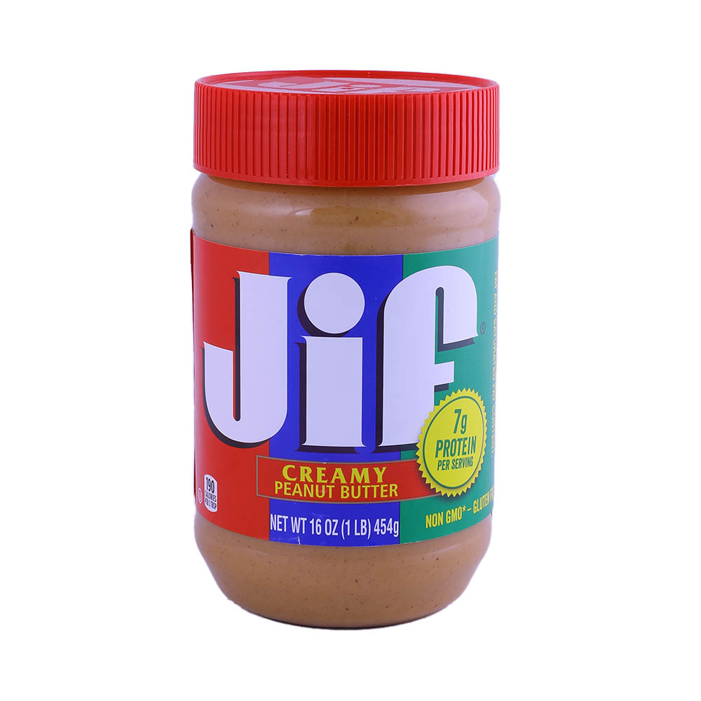 Jif Creamy Peanut Butter 16oz - Available at Alosra Online Supermarket