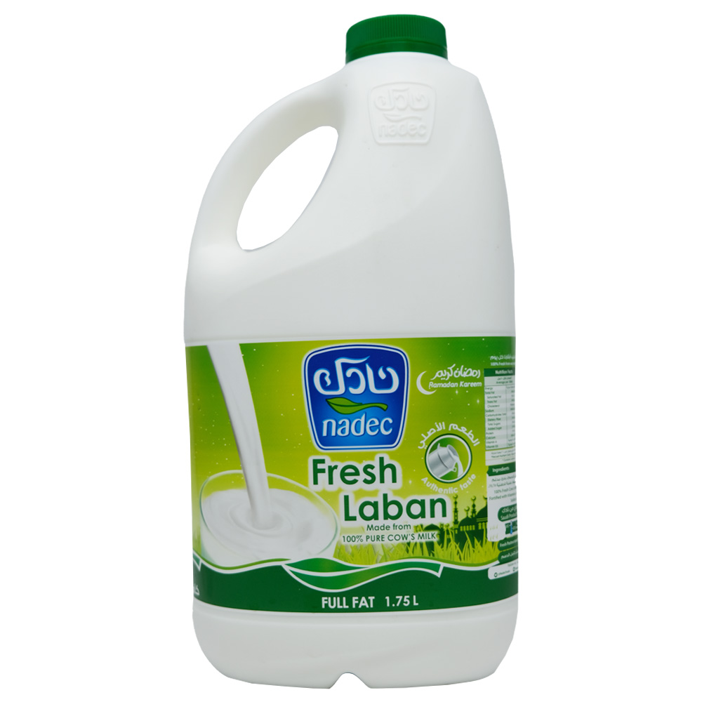 Nadec Full Fat Fresh Laban 1.75L