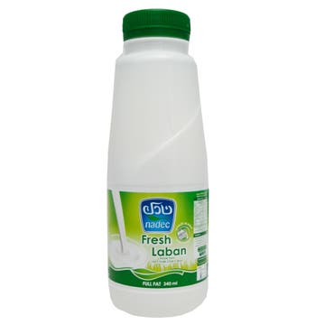 Nadec Full Fat Fresh Laban 340ml 