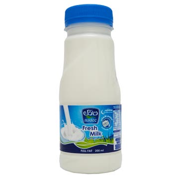 Nadec Full Fat Fresh Milk 200ml 