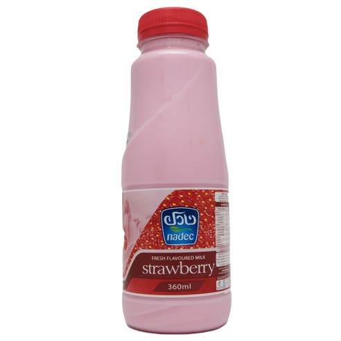 Nadec Strawberry Flavoured Milk Drink 360ml 