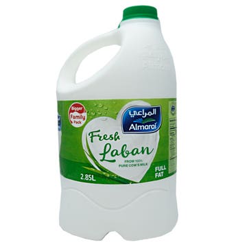 Almarai Full Fat Fresh Laban 2.85L - Available at Alosra Online Supermarket