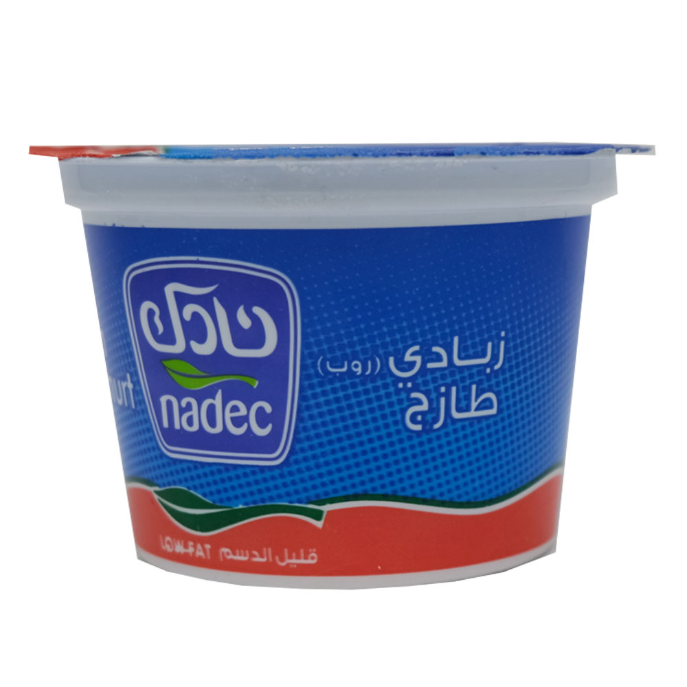 Nadec Low Fat Fresh Yoghurt 170g back image