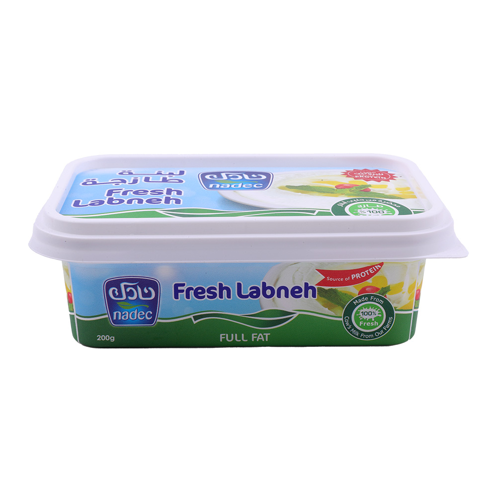 Nadec Full Fat Fresh Labnah 200g back image
