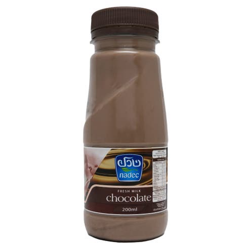 Nadec Chocolate Milk 200ml - Available at Alosra Online Supermarket