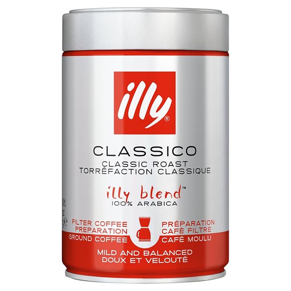 Illy Classico Ground Filter Coffee 250g - Available at Alosra Online Supermarket