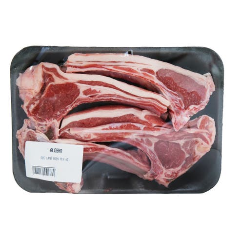 Australian Lamb Rack Cap On [Per Kg] - Available at Alosra Online Supermarket