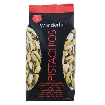 Wonderful Pistachio Sweet Chilli 220g - Available at Alosra Online Supermarket