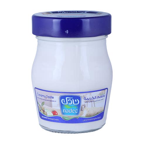 Nadec Cream Cheese Jar 140g - Available at Alosra Online Supermarket