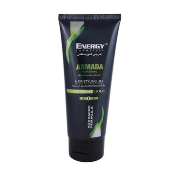 Energy Cosmetics Armada Extreme Hold Hair Styling Gel 200ml 