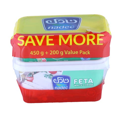 Nadec Feta White Cheese 450g+200g [Special Offer] 