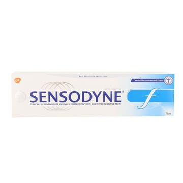 Sensodyne Fluoride Toothpaste 75ml - Available at Alosra Online Supermarket