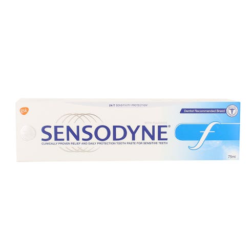 Sensodyne Fluoride Toothpaste 75ml - Available at Alosra Online Supermarket