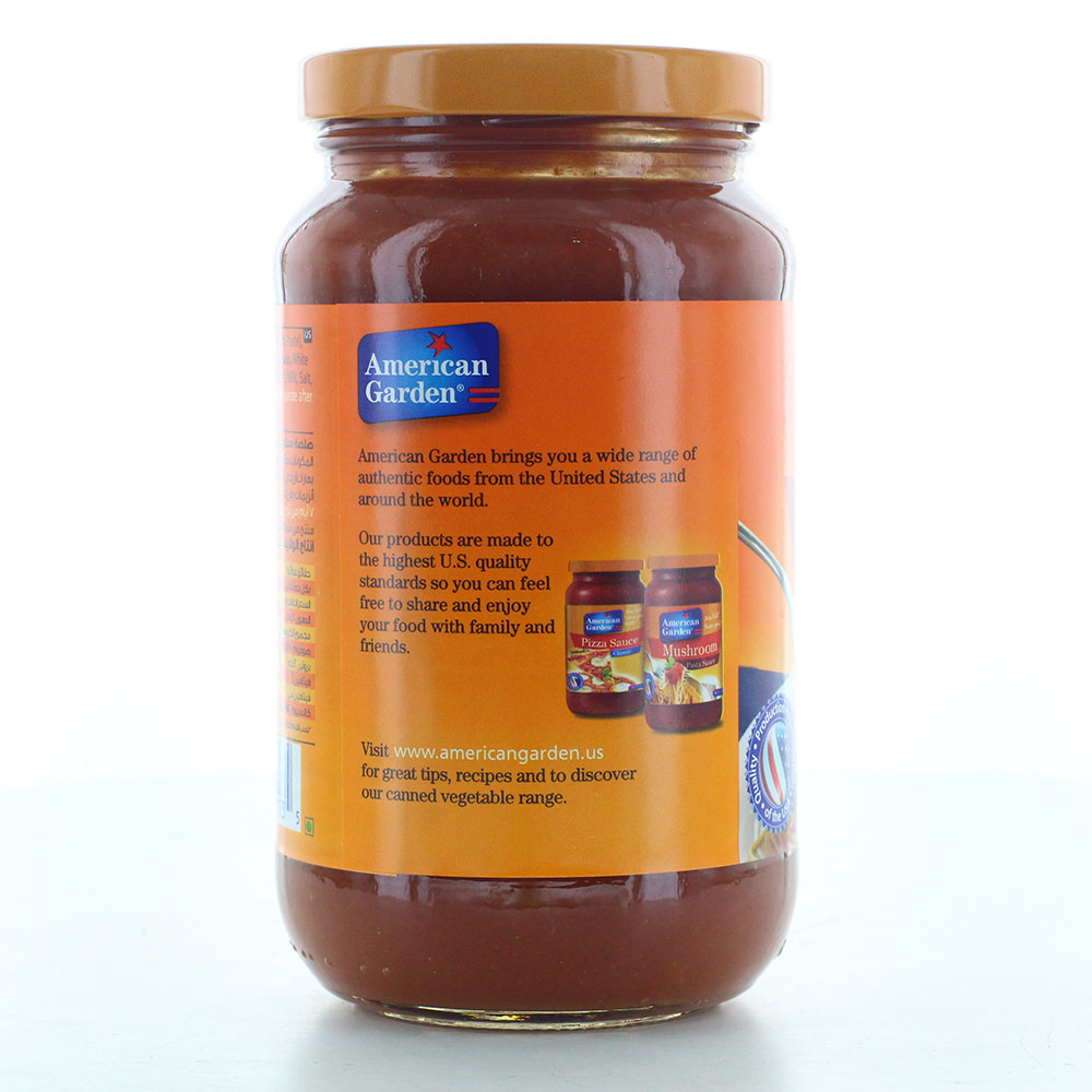 American Garden Traditional Pasta Sauce 397g left side image
