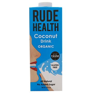 Rude Health Organic Coconut Drink 1L - Available at Alosra Online Supermarket