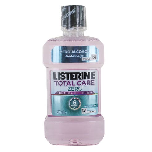 Listerine Total Care Zero Mouthwash 250ml - Available at Alosra Online Supermarket