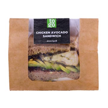 Grilled Chicken Avocado Sandwich - Available at Alosra Online Supermarket
