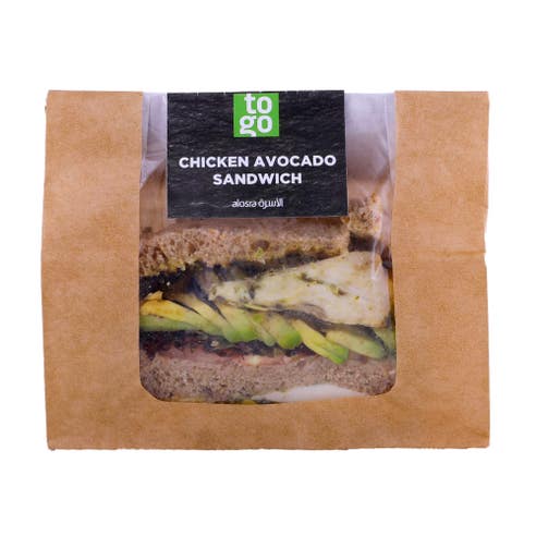 Grilled Chicken Avocado Sandwich - Available at Alosra Online Supermarket