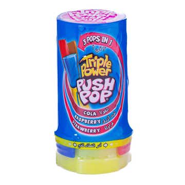 Bazooka Triple Power Push Pop 34g - Available at Alosra Online Supermarket